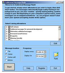 Subliminal  Flash for Self Hypnosis