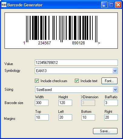 Barcode Generator