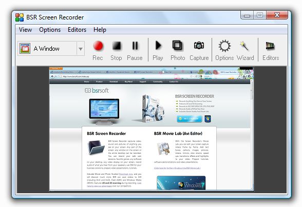 BSR Screen Recorder