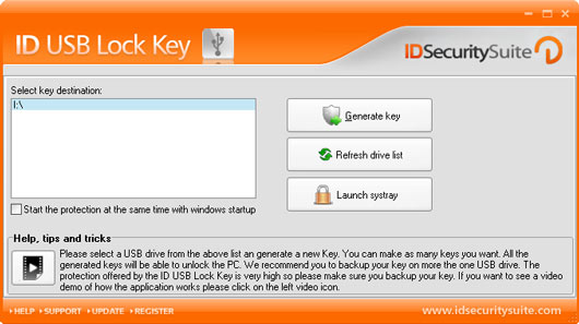 ID USB Lock Key