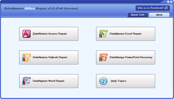 DataNumen Office Repair