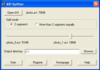 AVI Splitter