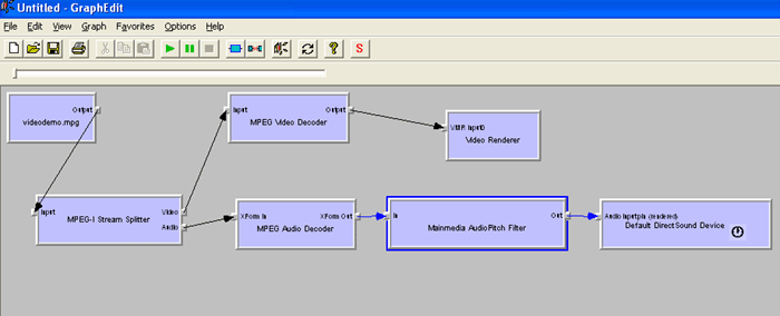 Mainmedia Audio Pitch Directshow Filter