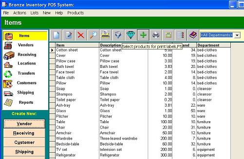 Bronze Inventory POS System