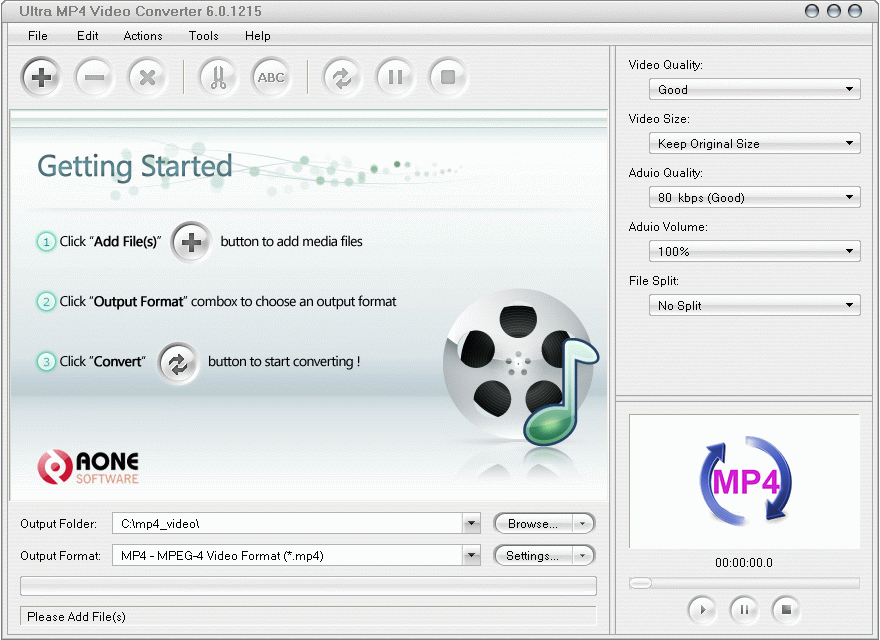 Ultra MP4 Video Converter