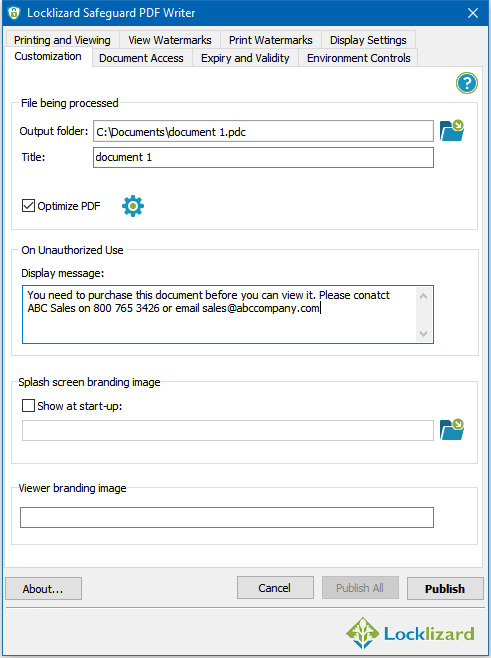 Safeguard PDF Security