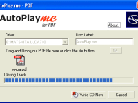 AutoPlay me for PDF