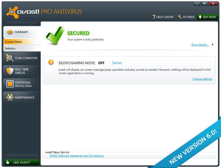 avast! Pro Antivirus