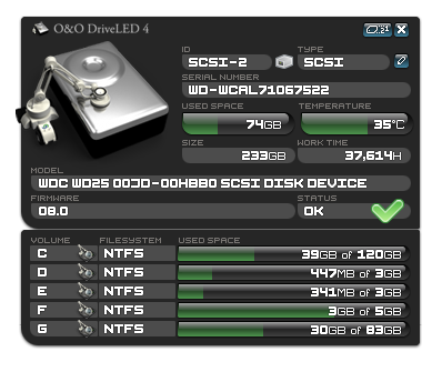 O&O DriveLED