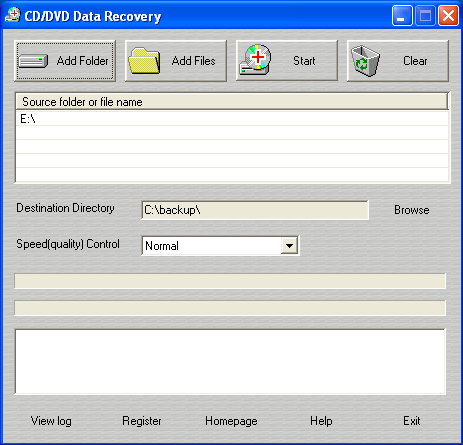 CD/DVD Data Recovery