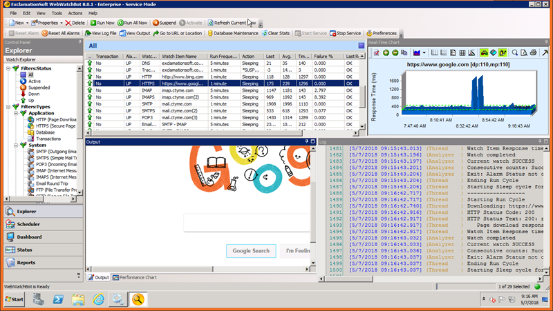 WebWatchBot Website Monitoring Software