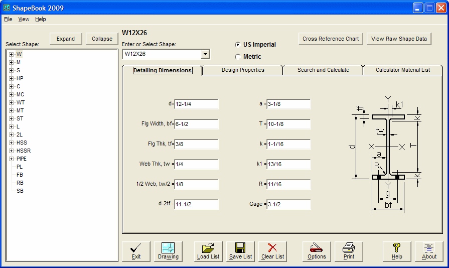 ShapeBook with 2D3DSteel