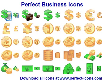 Business Toolbar Icons