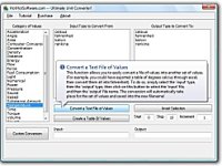 Unit Conversion software to convert lbs kg celcius farenheit deg to rad mb to gb kilometers to miles gallons to litres watts to btu days to months barrels to bushels mole to kilomole