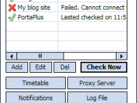 Porta+ WebSite Monitor