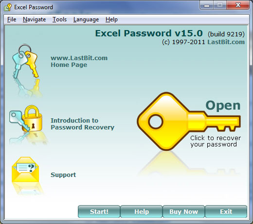 LastBit Excel Password Recovery