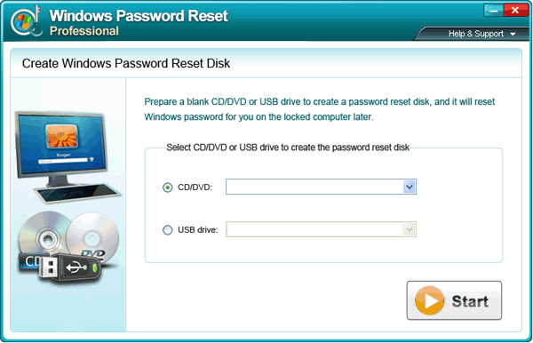 Windows Password Reset Professional