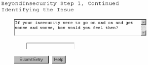 Beyond Insecurity, Self Help Software