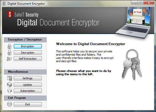 Digital Document Encryptor