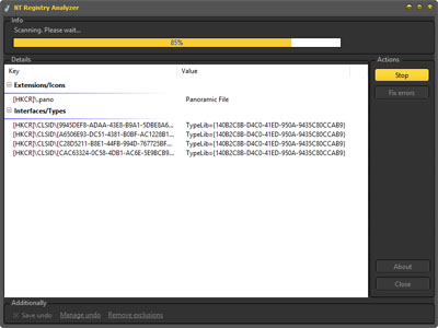 NT Registry Analyzer