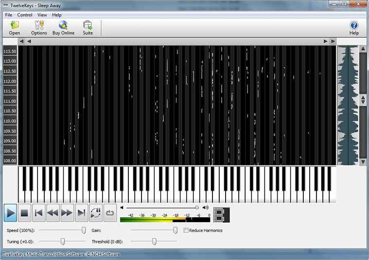 TwelveKeys Music Transcription Assistant