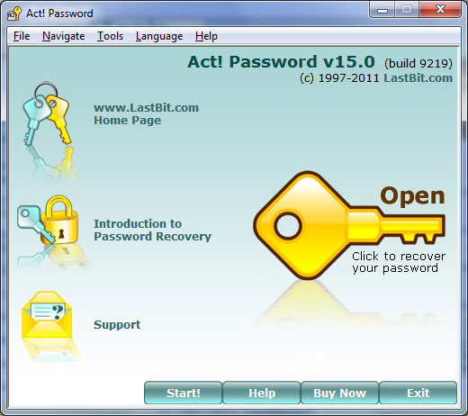 LastBit Act! Password Recovery