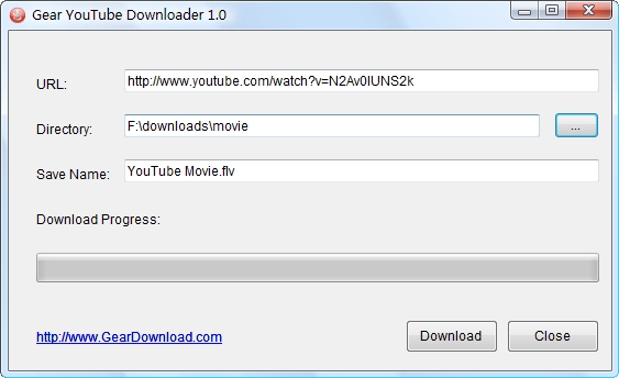 Gear YouTube Downloader