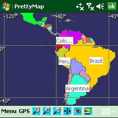 PrettyMap - World Atlas and Maps, GPS