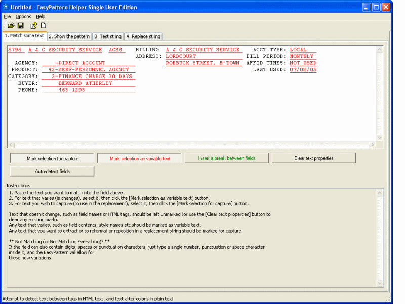 EasyPattern Engine