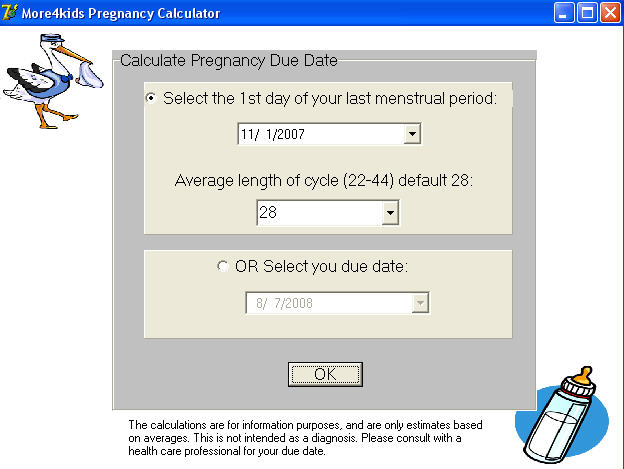 Pregnancy Calculator