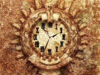 7art Antic Clock screensaver