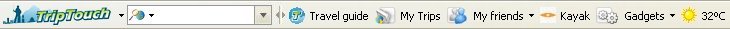 TripTouch toolbar