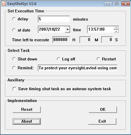 EasyShutSys Icon