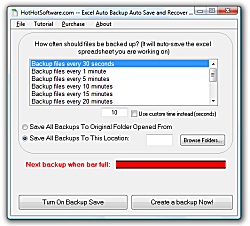 Excel Auto Backup Auto Save and Recover Excel Spreadsheets Icon